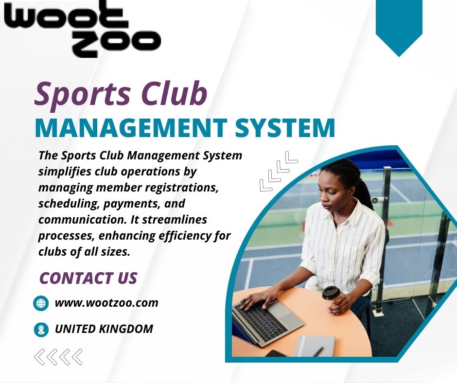 Sports Club Management System.