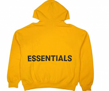 Essentials Graphic Pullover Hoodie Yellow