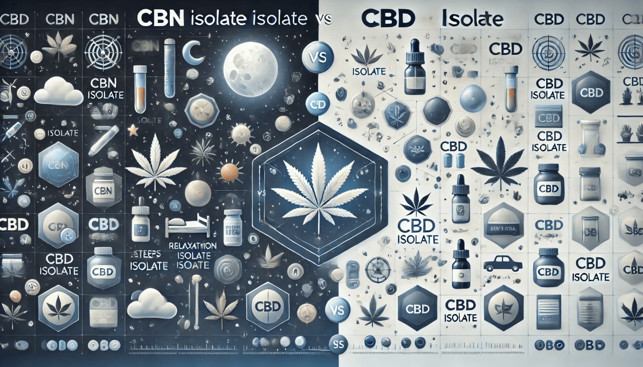 CBN Isolate CBD Isolate Key Differences and Applications (1)