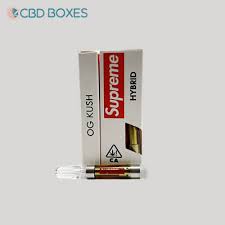 Supreme Vape Cartridge Packaging and Disposable Vape Discreet Packaging