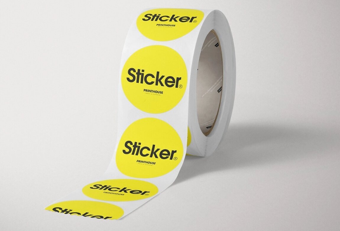 Rectangle roll labels