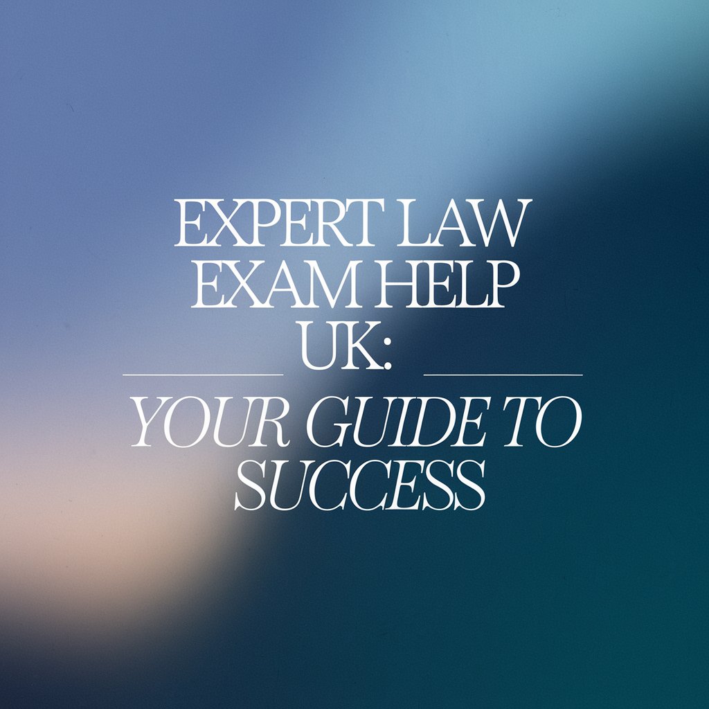 Expert Law Exam Help UK Your Guide to Success