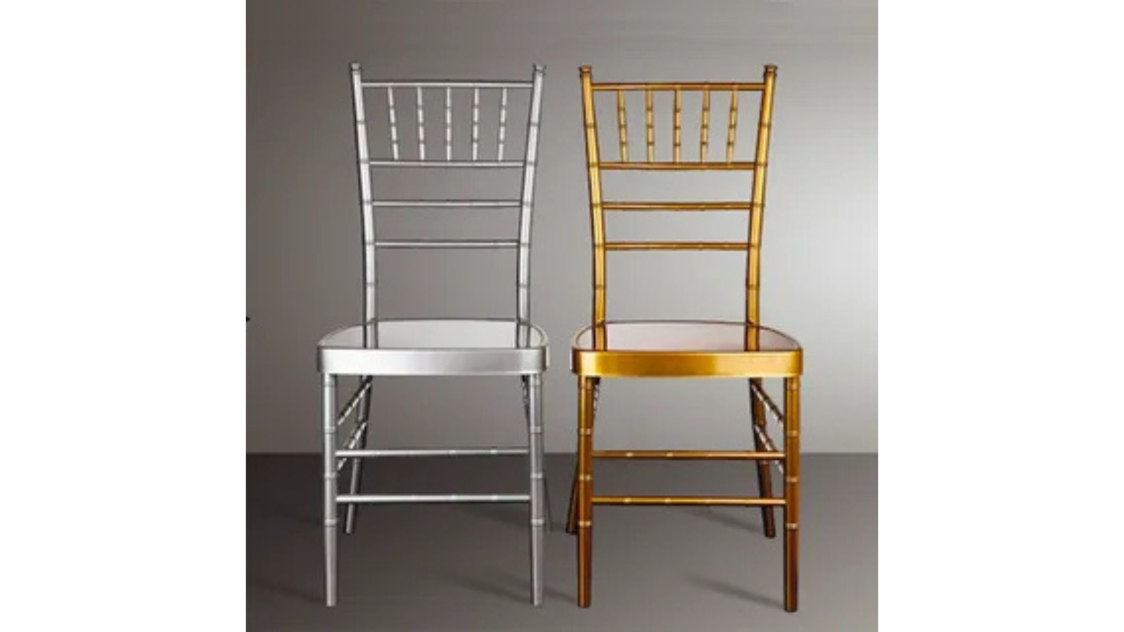 Resin chiavari chair