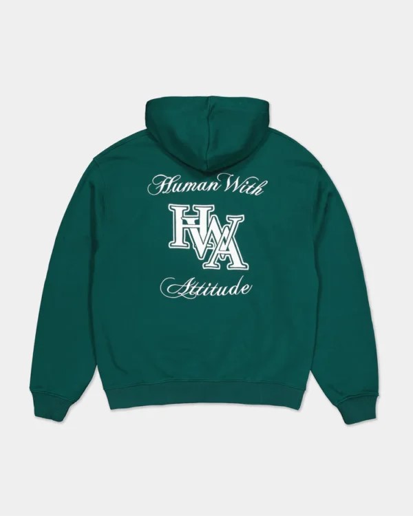 human with attitude hoodie