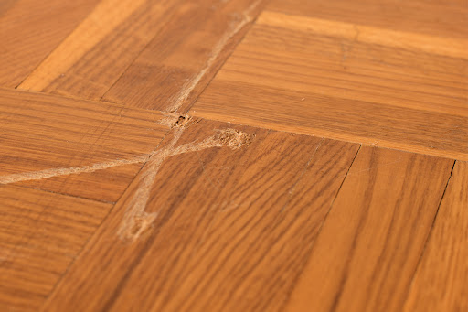 hardwood floor scratch repair near me